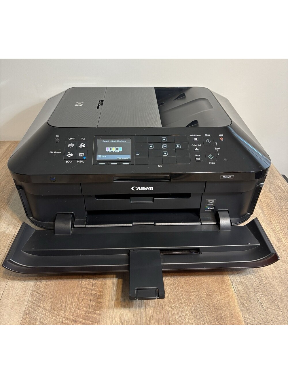 Canon PIXMA MX922 Wireless Office All-in-One Printer - w/ INK - Tested - Great